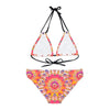 Bohemian Mandala Bikini Set - Colorful Beachwear All Over Prints - Blululi