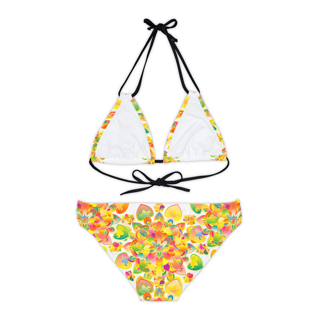 Bohemian Mandala Bikini Set - Colorful Beachwear All Over Prints - Blululi