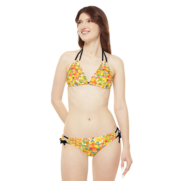 Bohemian Mandala Bikini Set - Colorful Beachwear All Over Prints - Blululi