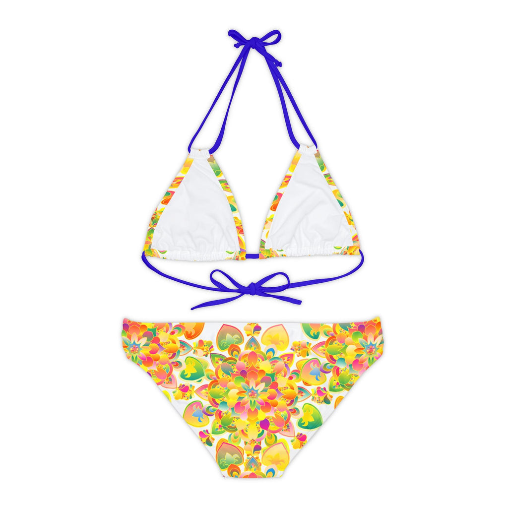 Bohemian Mandala Bikini Set - Colorful Beachwear All Over Prints - Blululi