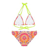 Bohemian Mandala Bikini Set - Colorful Beachwear All Over Prints - Blululi