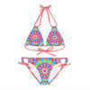 Bohemian Mandala Bikini Set - Colorful Hand Drawn Art All Over Prints - Blululi