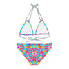 Bohemian Mandala Bikini Set - Colorful Hand Drawn Art All Over Prints - Blululi