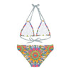 Bohemian Mandala Bikini Set - Colorful Hand Drawn Art All Over Prints - Blululi