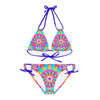 Bohemian Mandala Bikini Set - Colorful Hand Drawn Art All Over Prints - Blululi