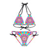 Bohemian Mandala Bikini Set - Colorful Hand Drawn Art All Over Prints - Blululi