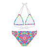 Bohemian Mandala Bikini Set - Colorful Hand Drawn Art All Over Prints - Blululi