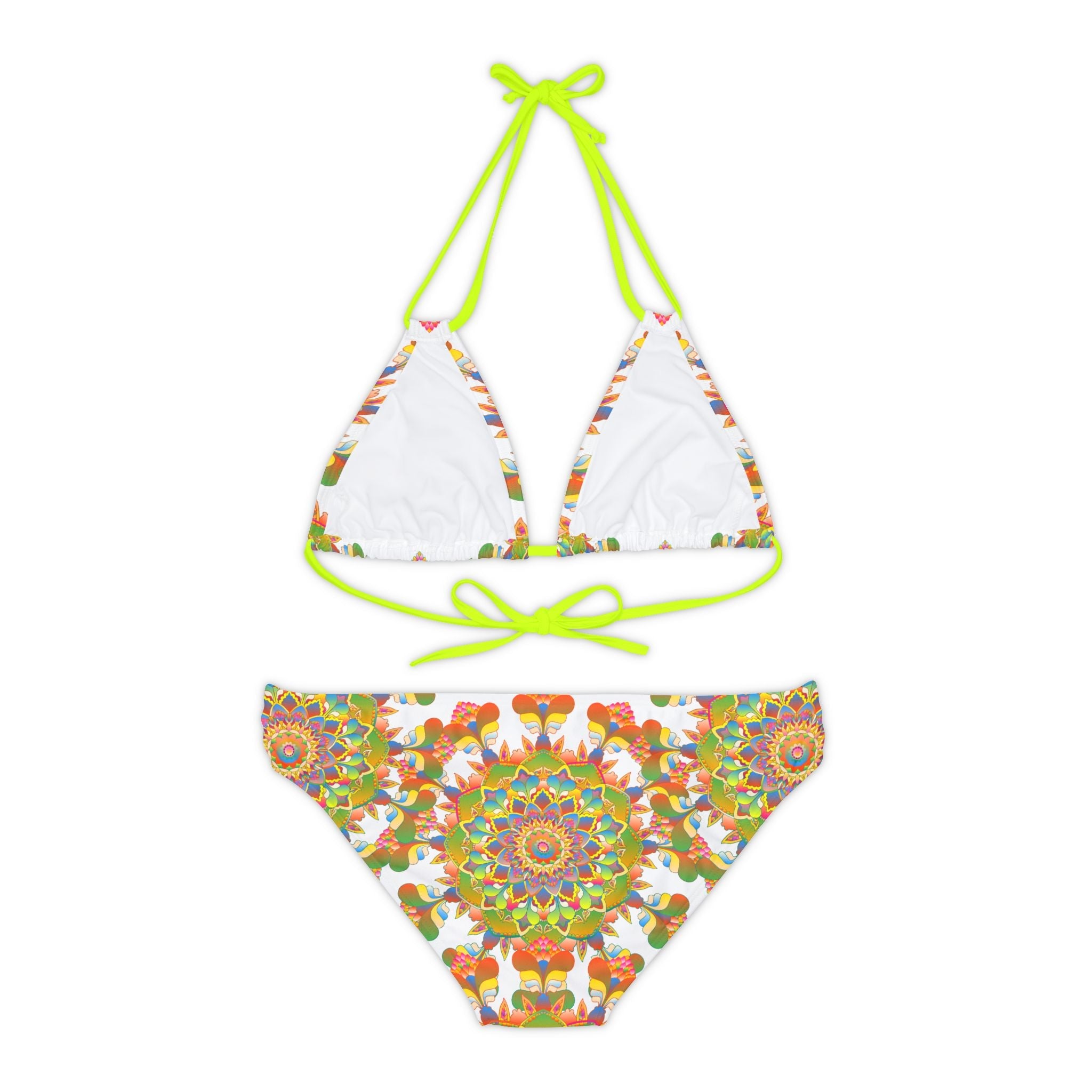 Bohemian Mandala Bikini Set - Colorful & Unique All Over Prints - Blululi