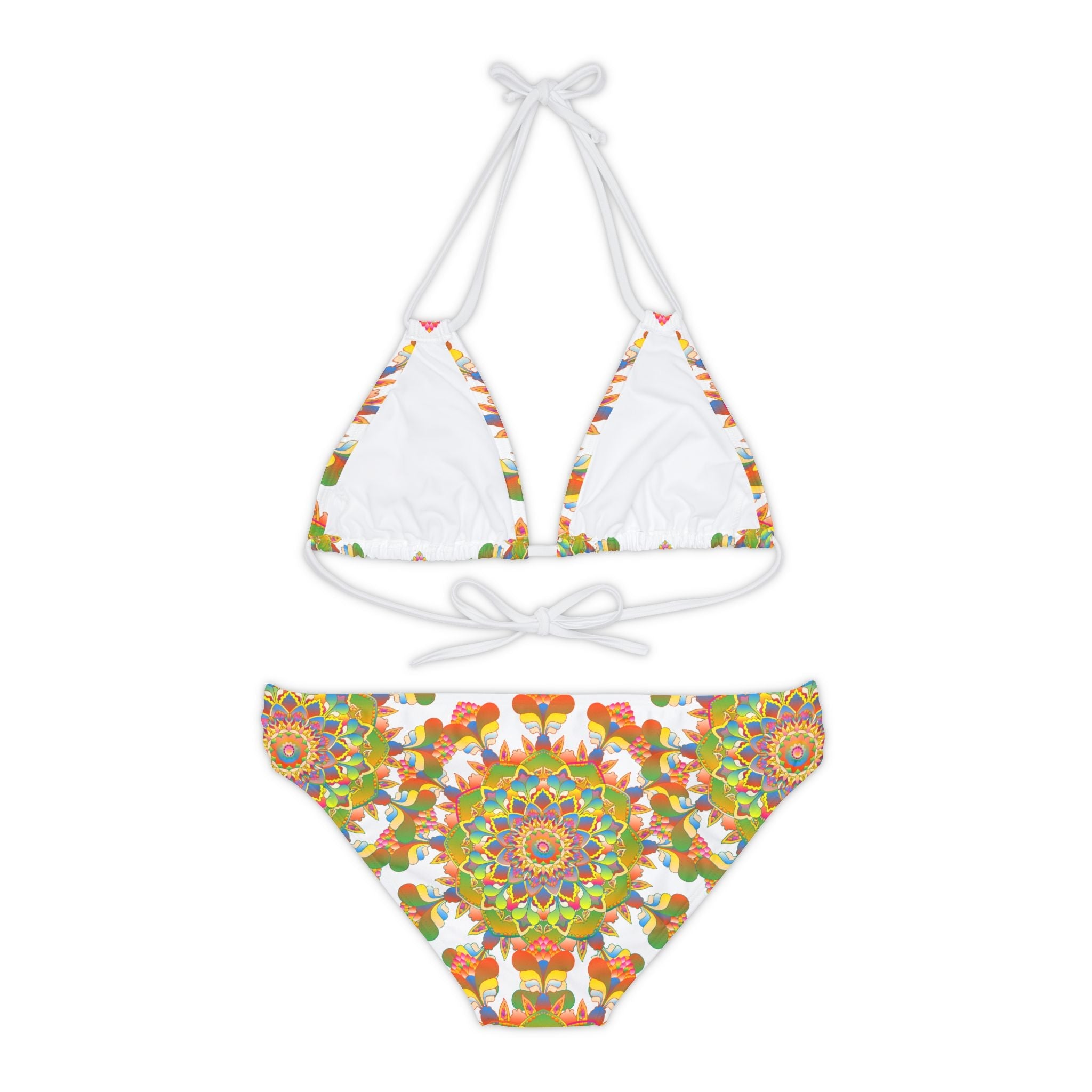 Bohemian Mandala Bikini Set - Colorful & Unique All Over Prints - Blululi