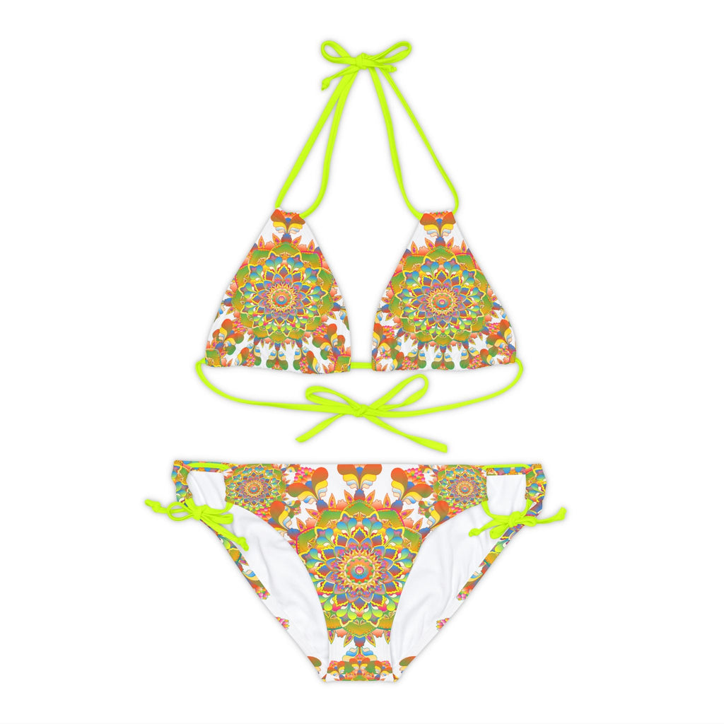 Bohemian Mandala Bikini Set - Colorful & Unique All Over Prints - Blululi