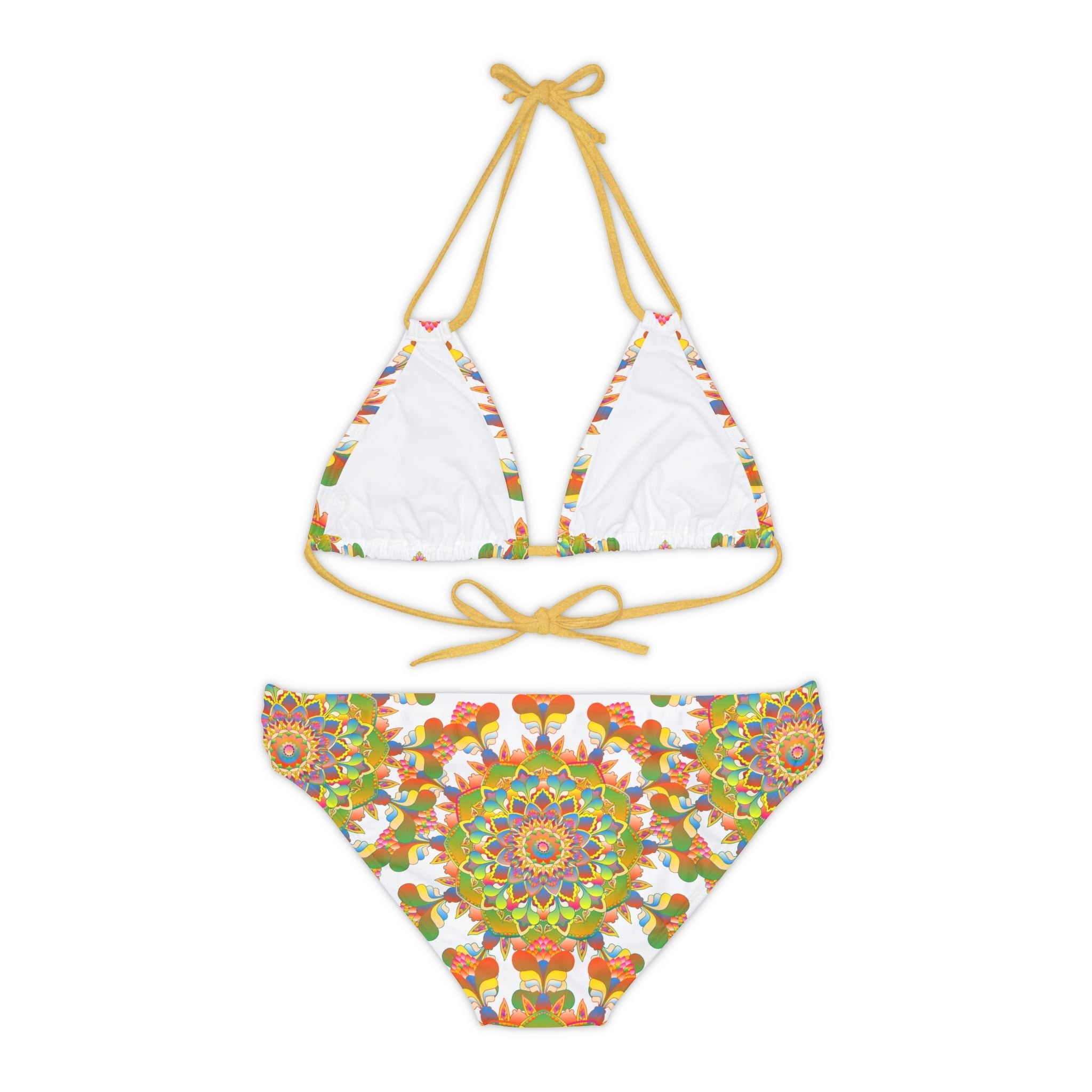 Bohemian Mandala Bikini Set - Colorful & Unique All Over Prints - Blululi