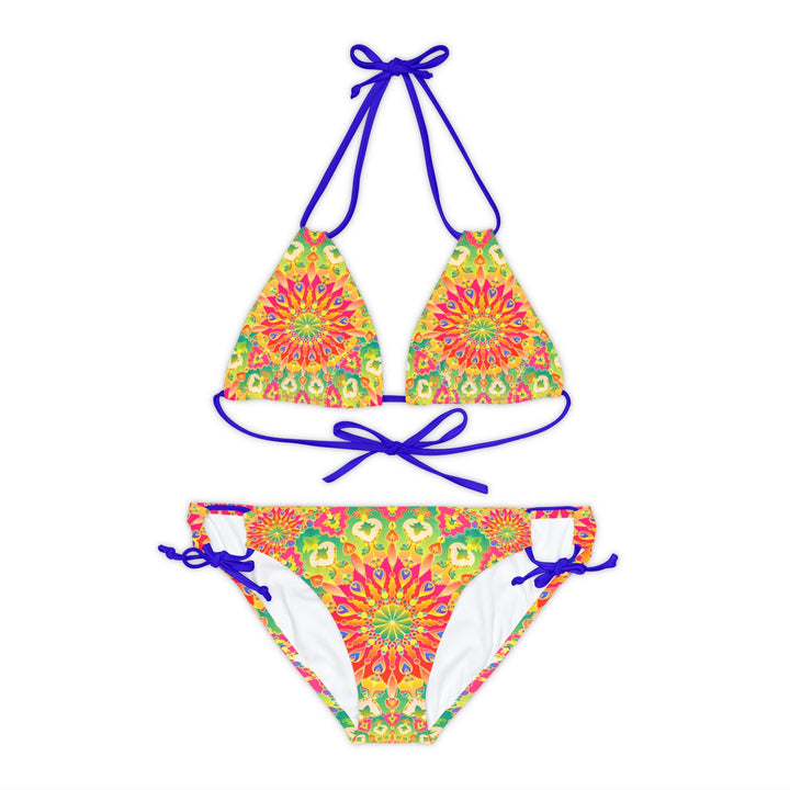 Bohemian Mandala Bikini Set - Colorful & Vibrant All Over Prints - Blululi