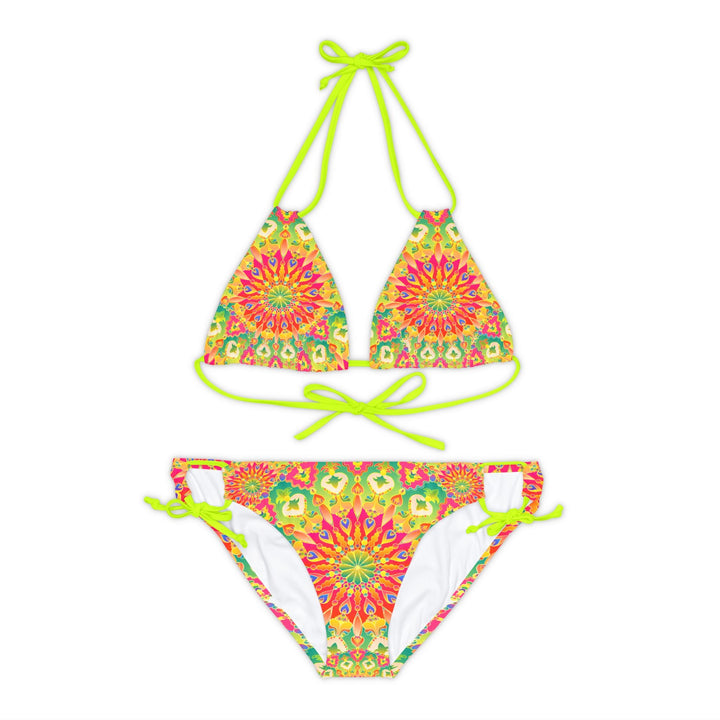 Bohemian Mandala Bikini Set - Colorful & Vibrant All Over Prints - Blululi