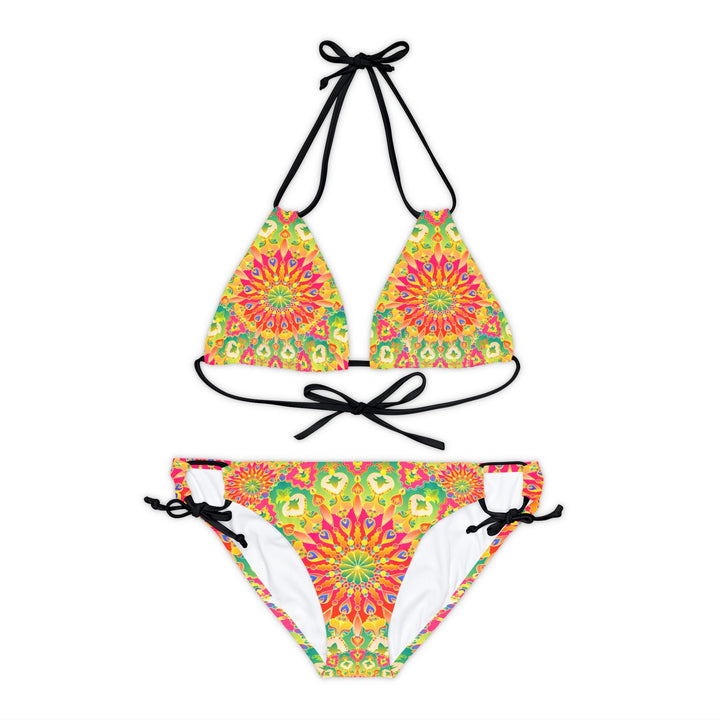 Bohemian Mandala Bikini Set - Colorful & Vibrant All Over Prints - Blululi