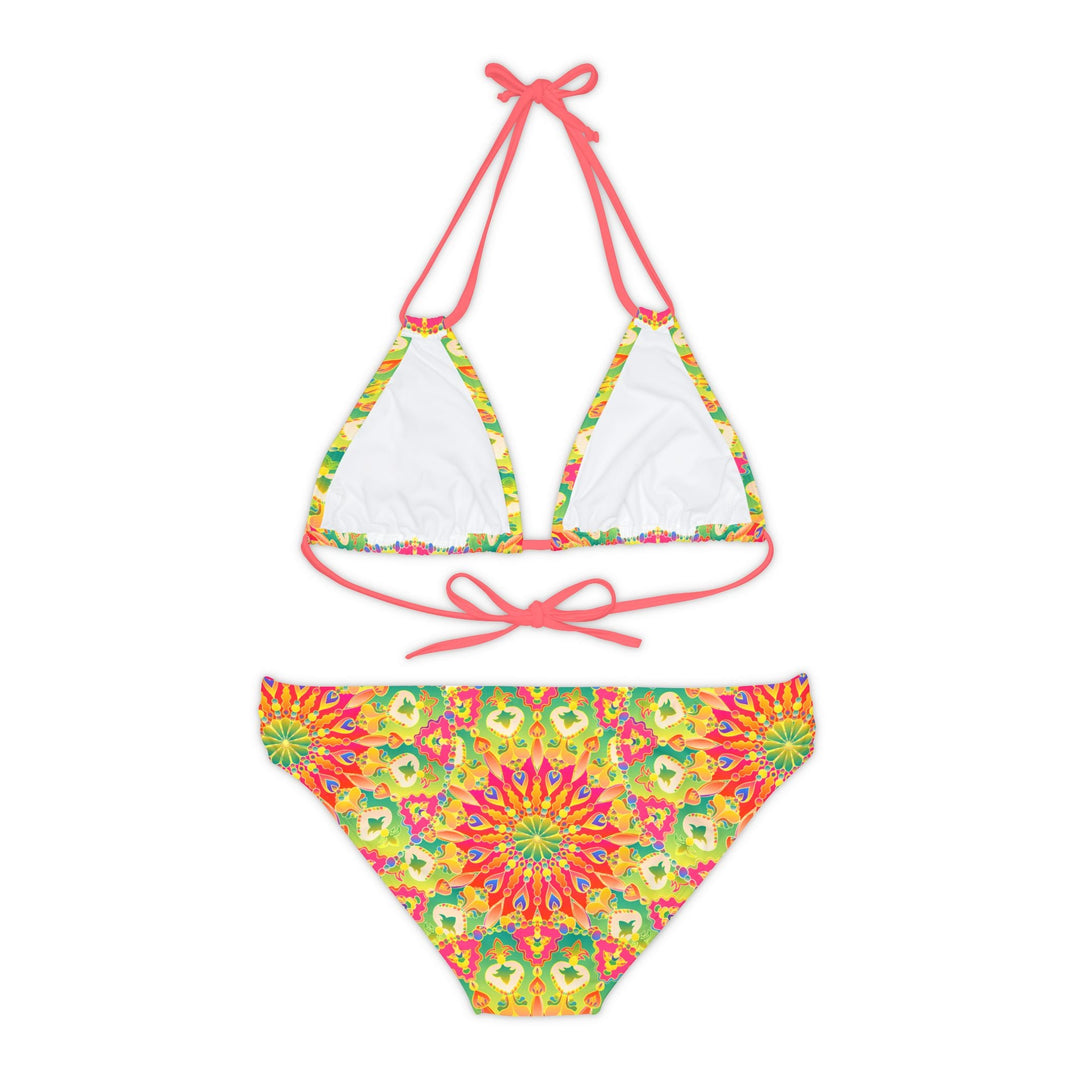 Bohemian Mandala Bikini Set - Colorful & Vibrant All Over Prints - Blululi