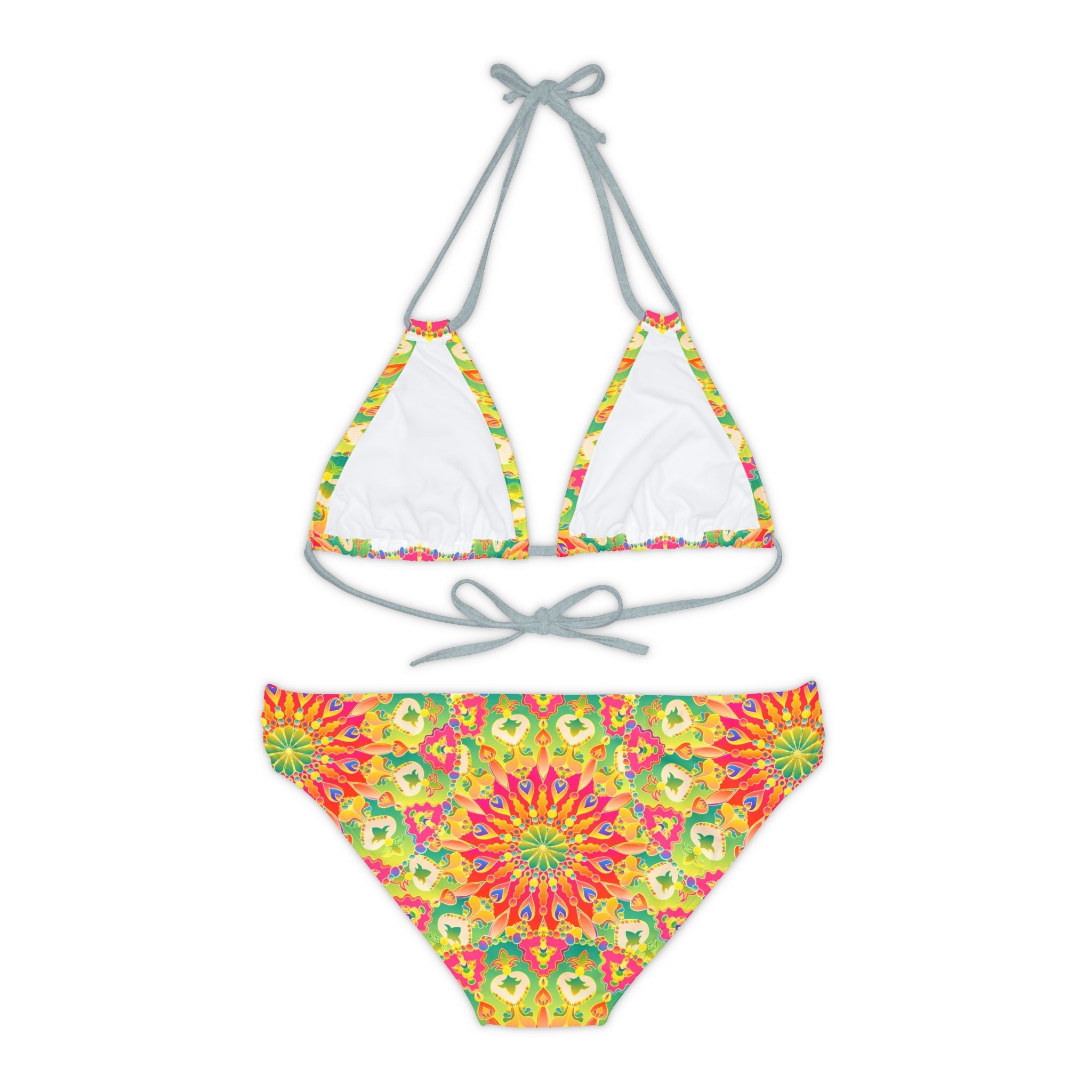 Bohemian Mandala Bikini Set - Colorful & Vibrant All Over Prints - Blululi