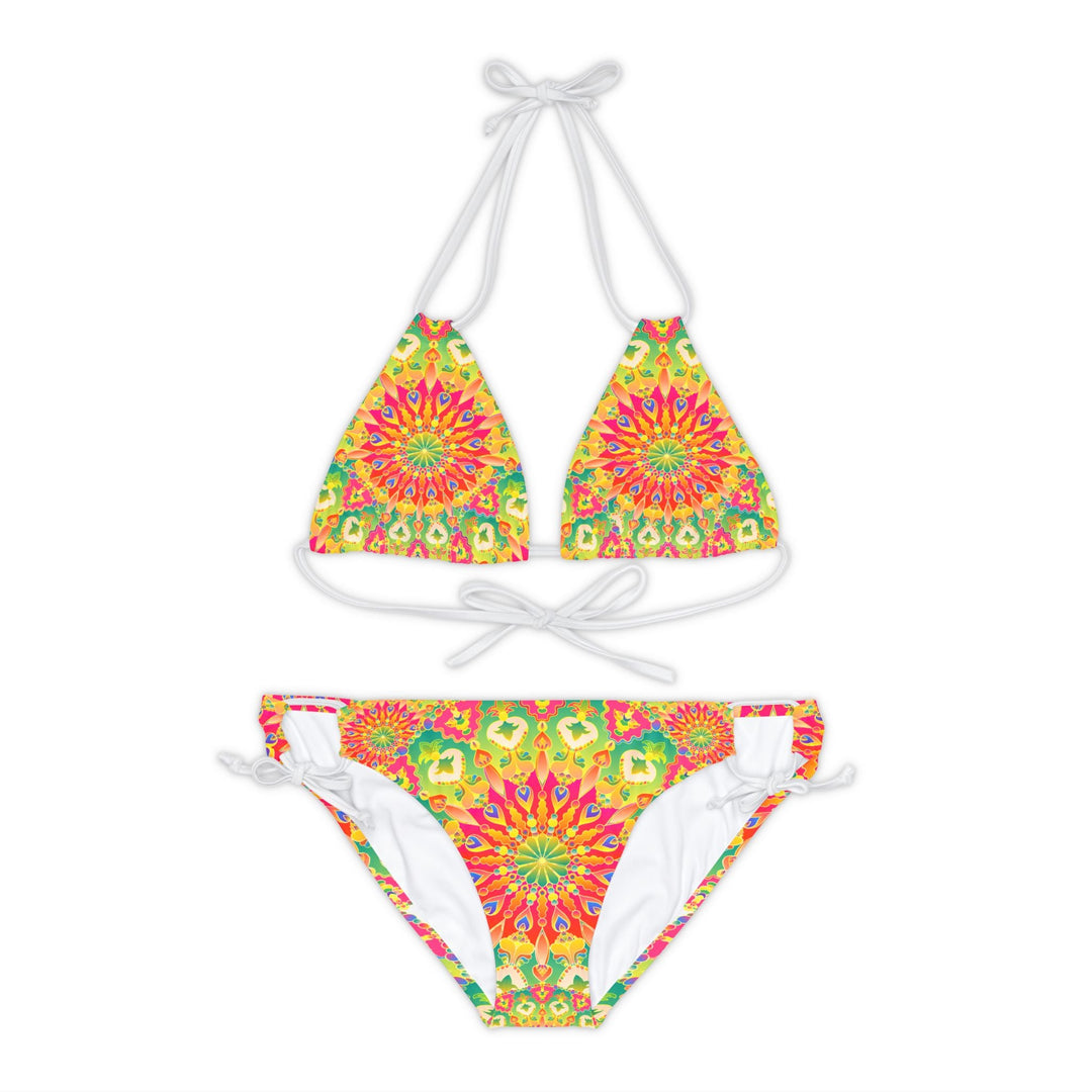 Bohemian Mandala Bikini Set - Colorful & Vibrant All Over Prints - Blululi