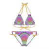 Bohemian Mandala Bikini Set - Hand Drawn Art All Over Prints - Blululi