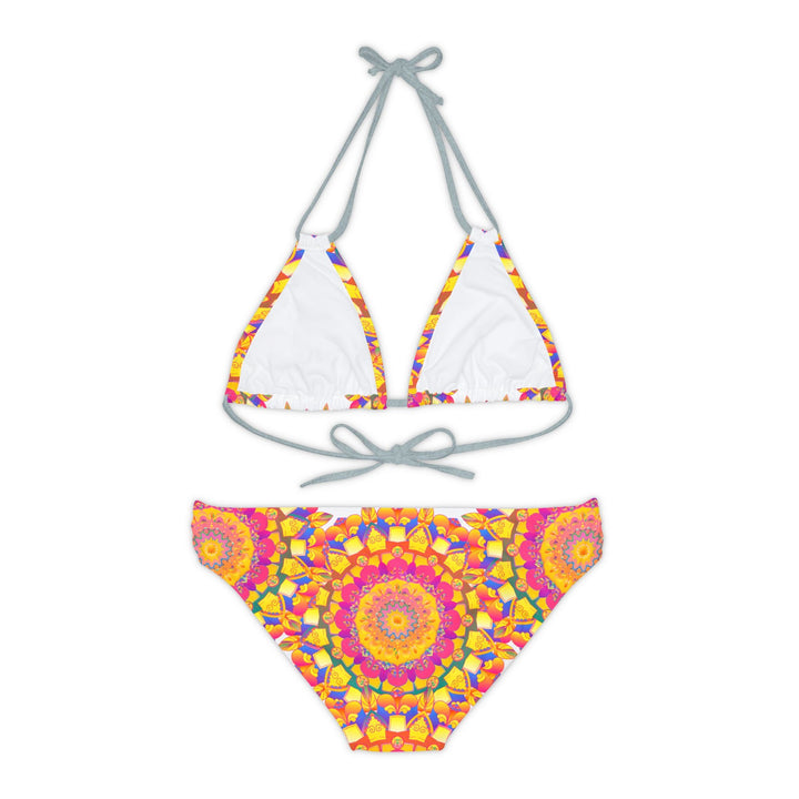 Bohemian Mandala Bikini Set - Hand Drawn Art All Over Prints - Blululi