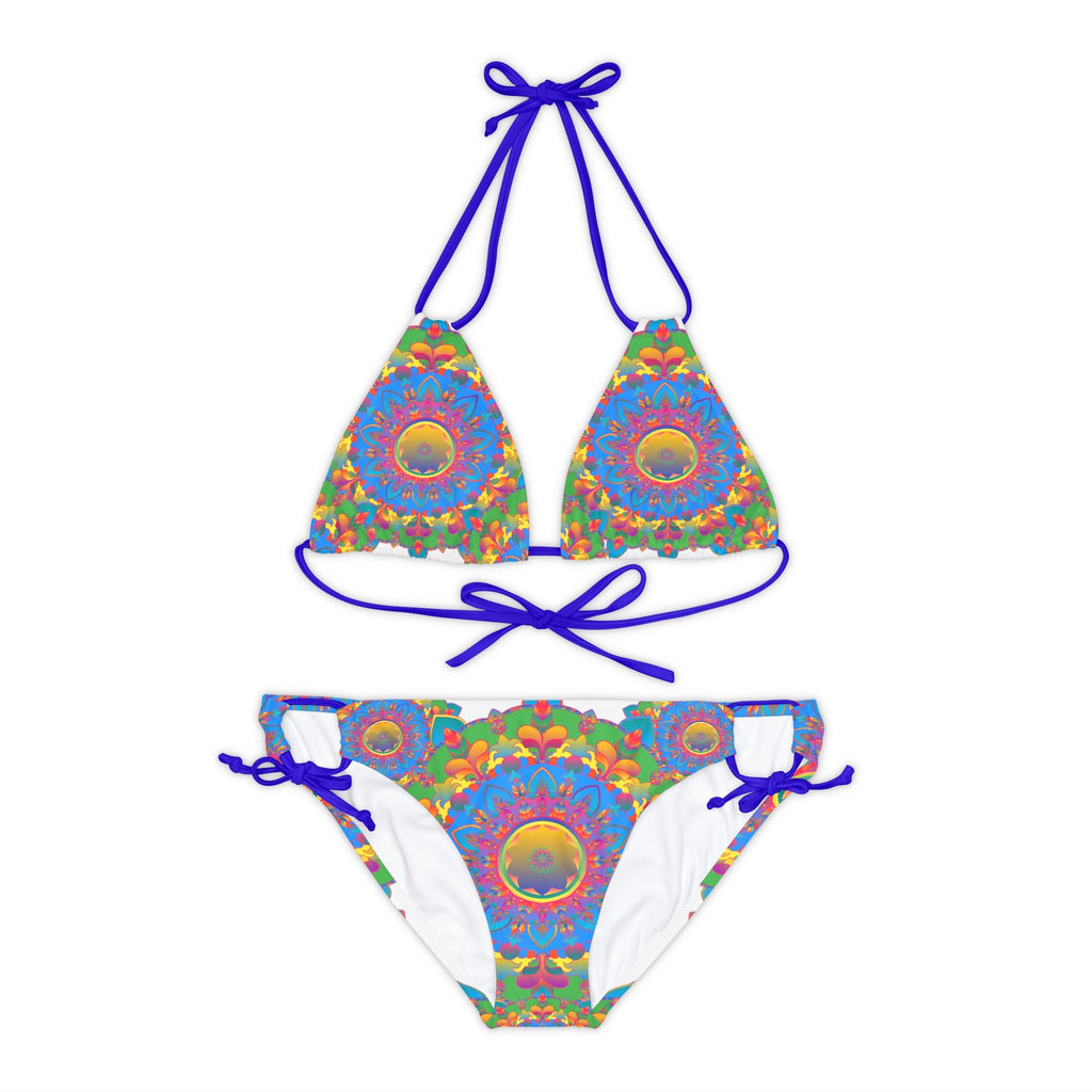 Bohemian Mandala Bikini Set - Hand Drawn Art All Over Prints - Blululi