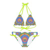 Bohemian Mandala Bikini Set - Hand Drawn Art All Over Prints - Blululi