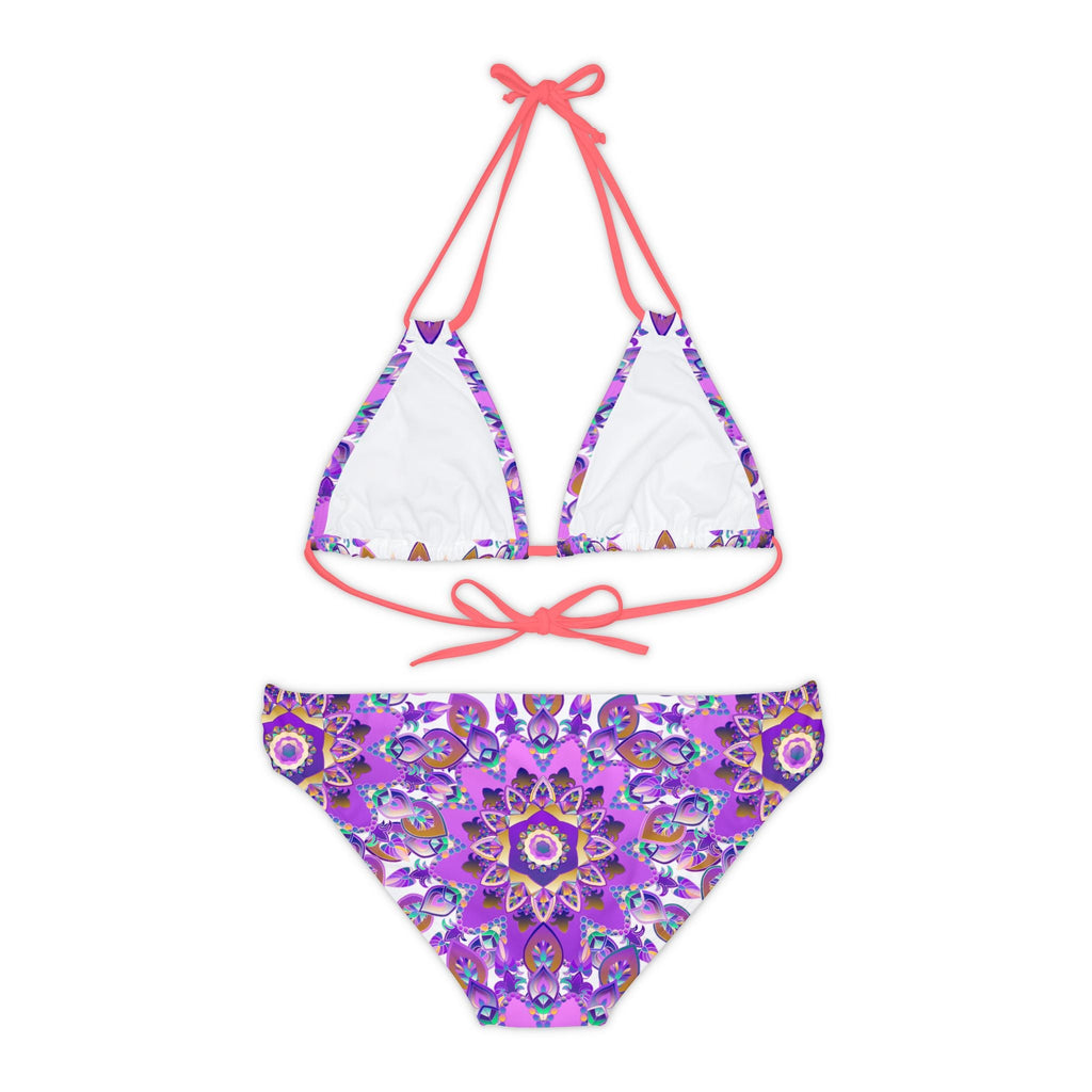 Bohemian Mandala Bikini Set - Hand Drawn Art All Over Prints - Blululi