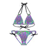 Bohemian Mandala Bikini Set - Hand Drawn Art All Over Prints - Blululi