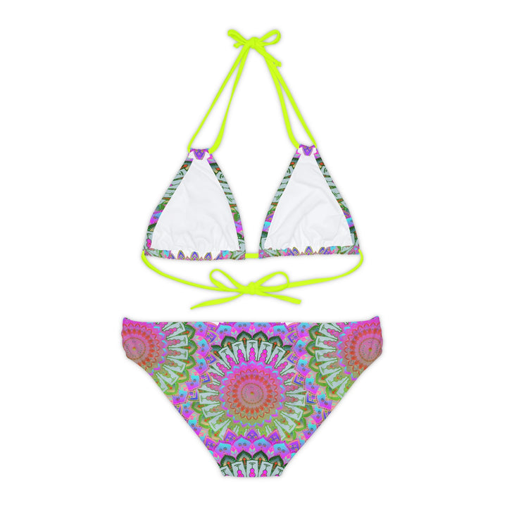 Bohemian Mandala Bikini Set - Hand Drawn Art All Over Prints - Blululi