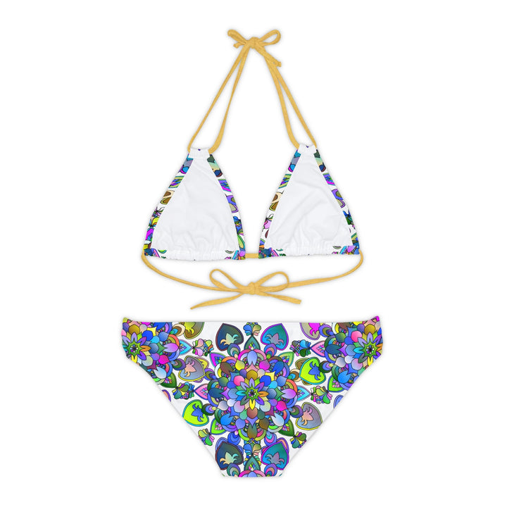 Bohemian Mandala Bikini Set - Hand Drawn Art All Over Prints - Blululi