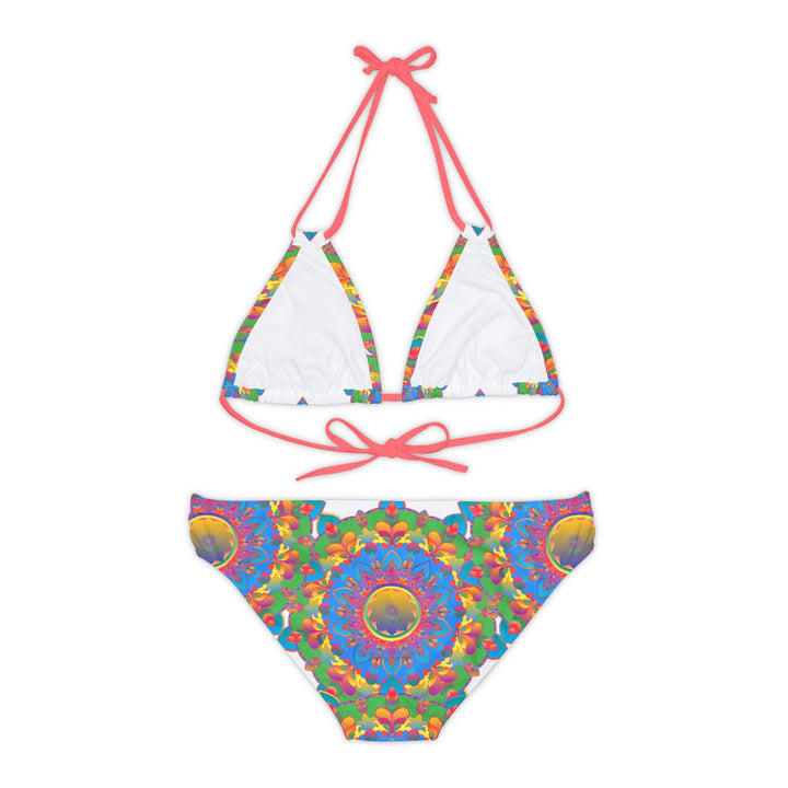 Bohemian Mandala Bikini Set - Hand Drawn Art All Over Prints - Blululi