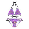 Bohemian Mandala Bikini Set - Hand Drawn Art All Over Prints - Blululi