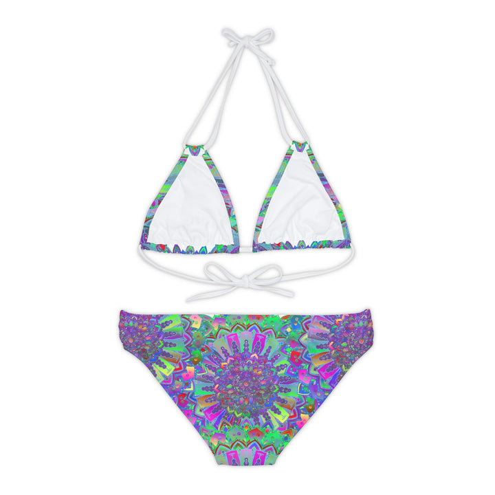 Bohemian Mandala Bikini Set - Hand Drawn Art All Over Prints - Blululi