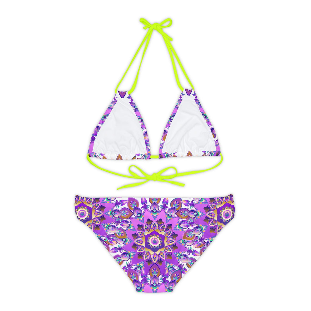 Bohemian Mandala Bikini Set - Hand Drawn Art All Over Prints - Blululi