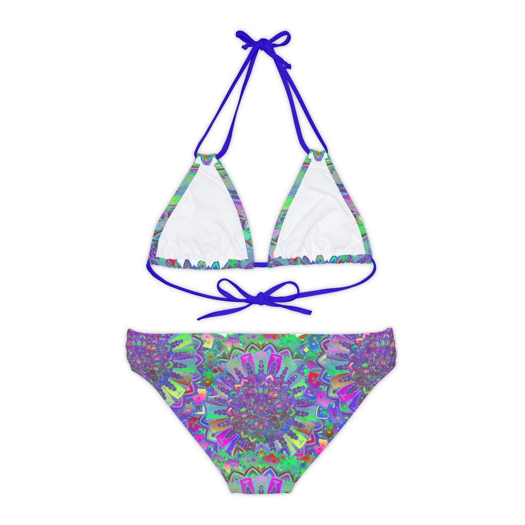 Bohemian Mandala Bikini Set - Hand Drawn Art All Over Prints - Blululi