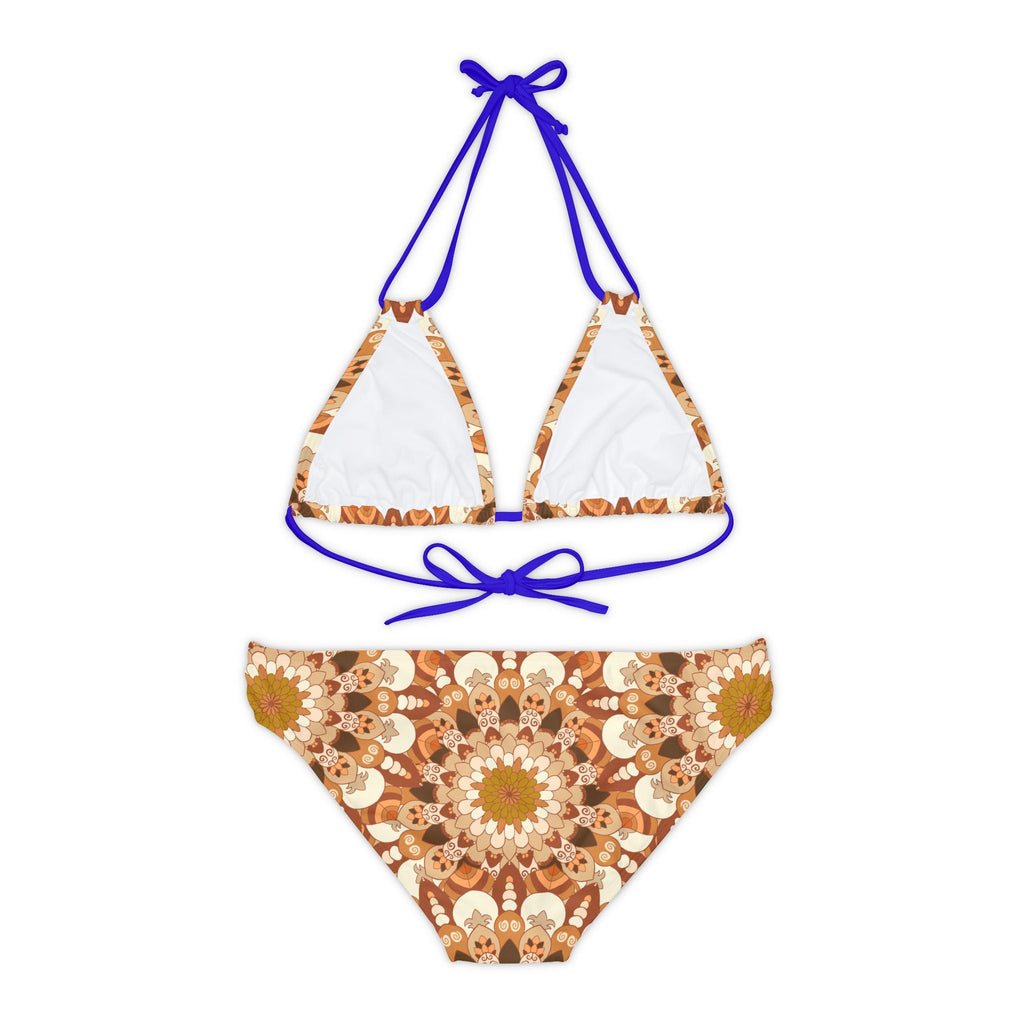 Bohemian Mandala Bikini Set - Hand Drawn Art All Over Prints - Blululi