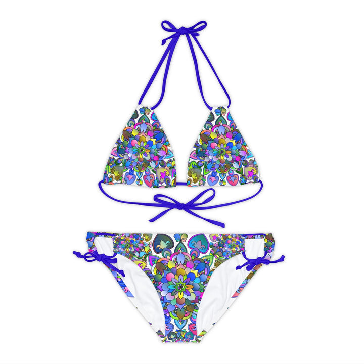 Bohemian Mandala Bikini Set - Hand Drawn Art All Over Prints - Blululi