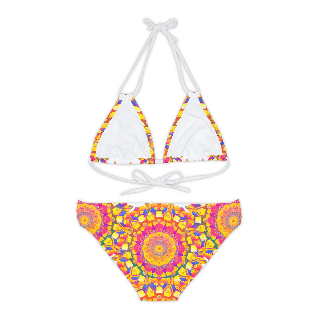 Bohemian Mandala Bikini Set - Hand Drawn Art All Over Prints - Blululi