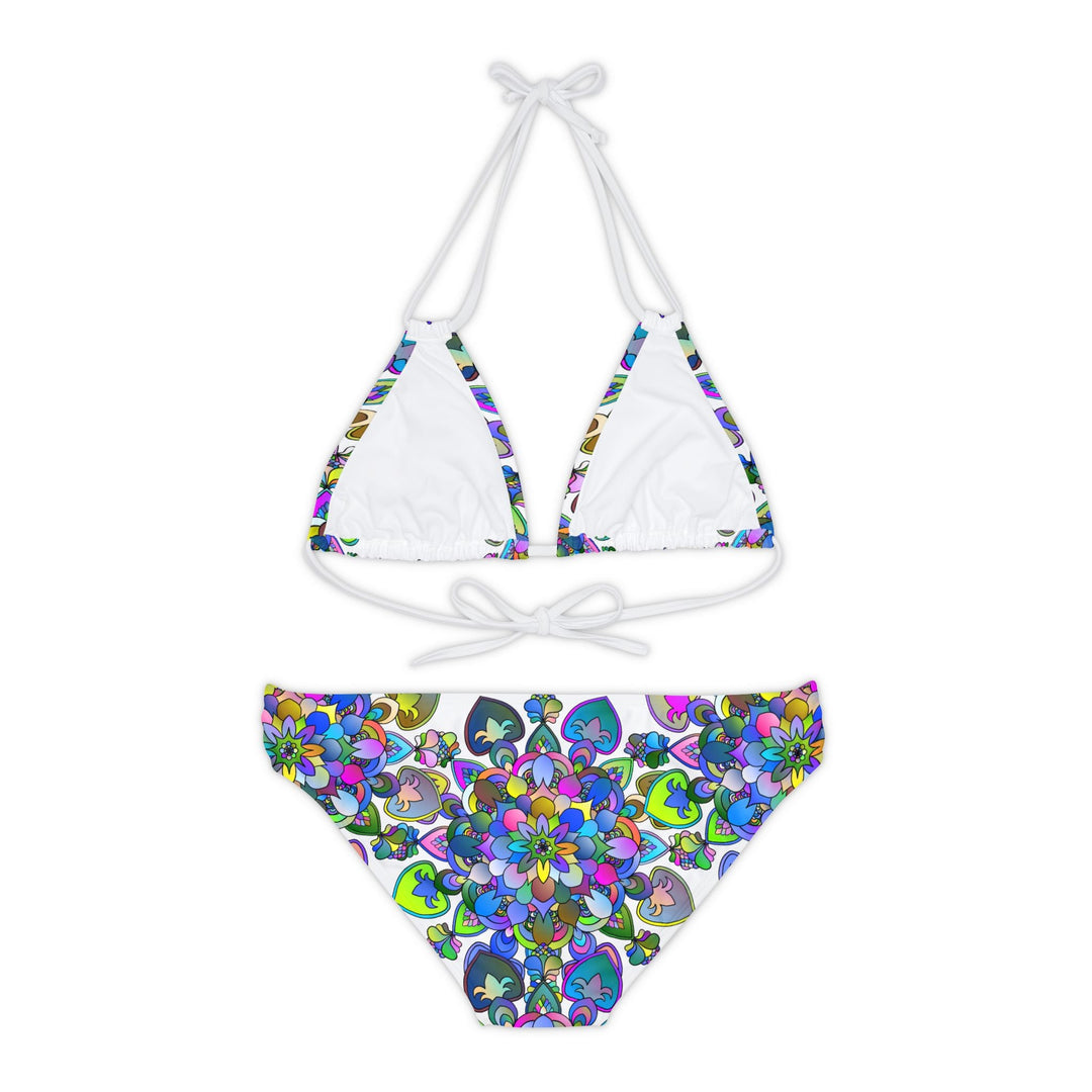 Bohemian Mandala Bikini Set - Hand Drawn Art All Over Prints - Blululi