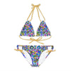 Bohemian Mandala Bikini Set - Hand Drawn Art All Over Prints - Blululi