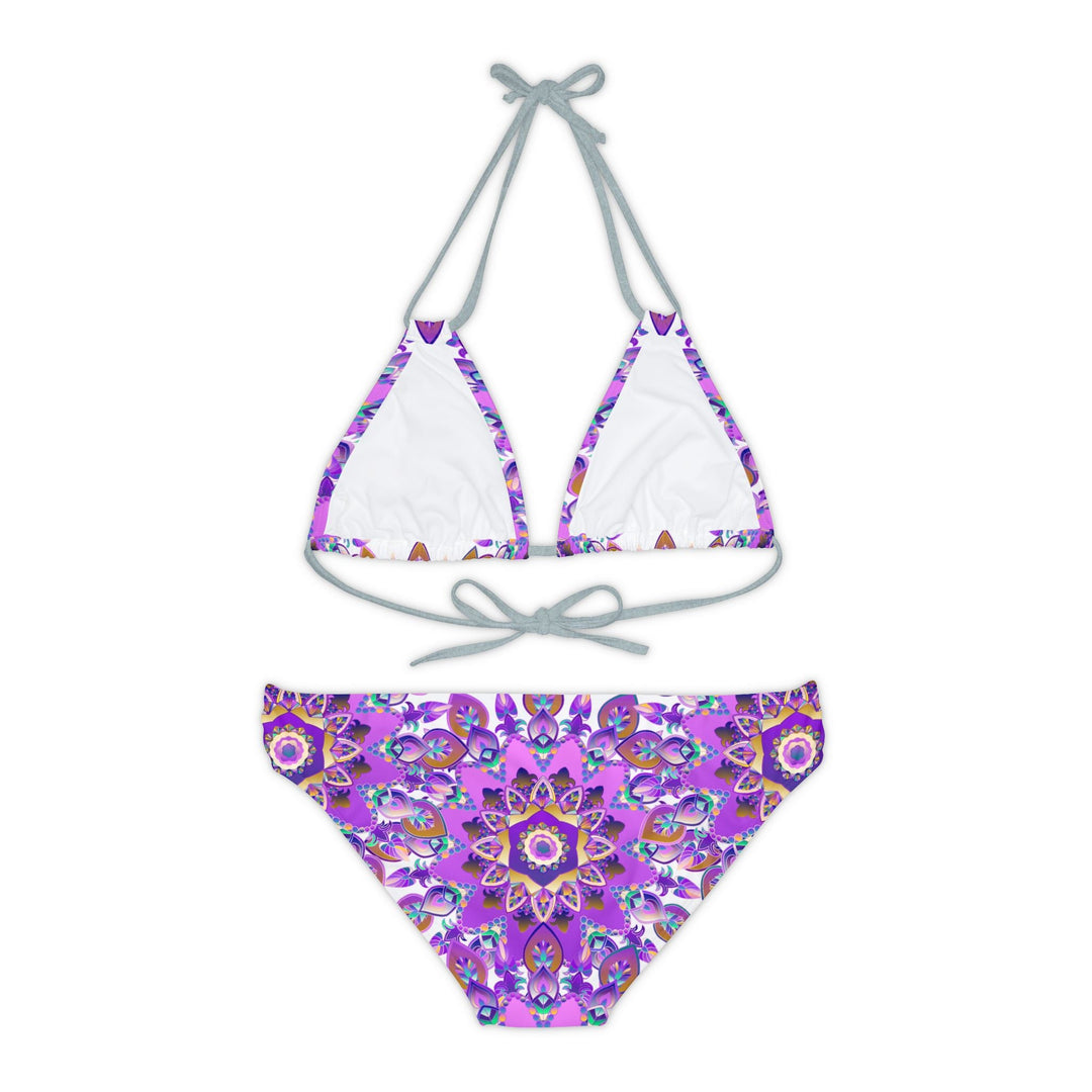 Bohemian Mandala Bikini Set - Hand Drawn Art All Over Prints - Blululi