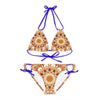 Bohemian Mandala Bikini Set - Hand Drawn Art All Over Prints - Blululi