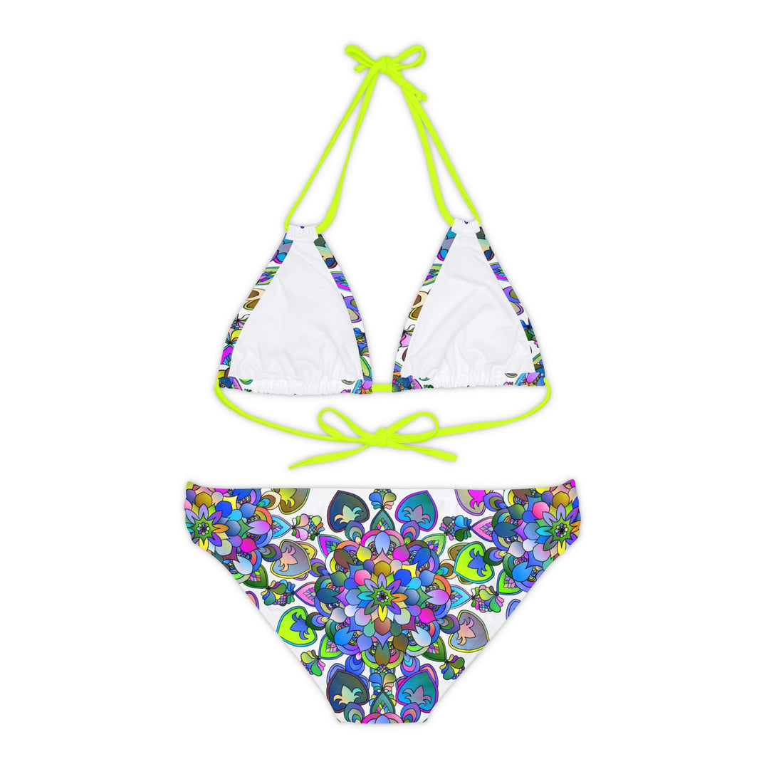 Bohemian Mandala Bikini Set - Hand Drawn Art All Over Prints - Blululi