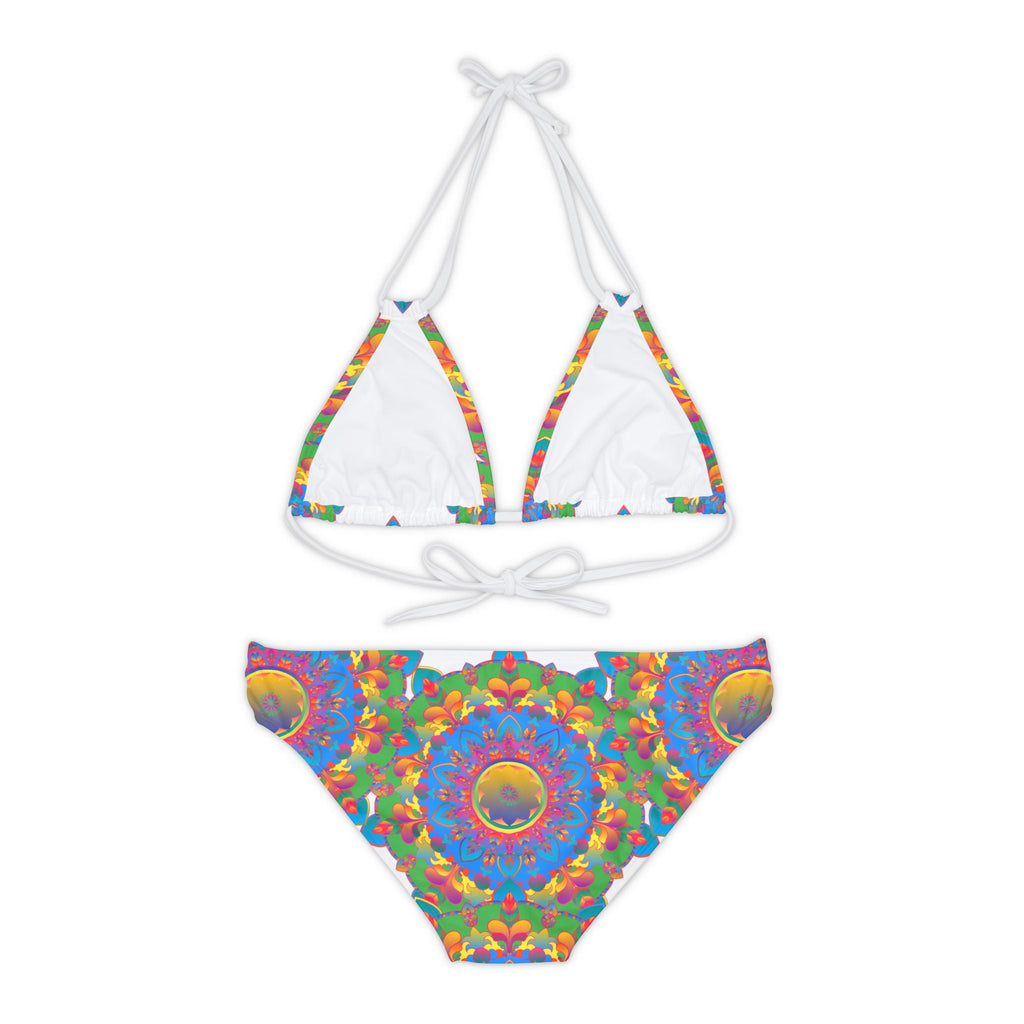 Bohemian Mandala Bikini Set - Hand Drawn Art All Over Prints - Blululi