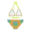 Bohemian Mandala Bikini Set - Vibrant Beachwear All Over Prints - Blululi