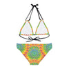 Bohemian Mandala Bikini Set - Vibrant Beachwear All Over Prints - Blululi