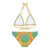 Bohemian Mandala Bikini Set - Vibrant Beachwear All Over Prints - Blululi