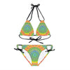 Bohemian Mandala Bikini Set - Vibrant Beachwear All Over Prints - Blululi