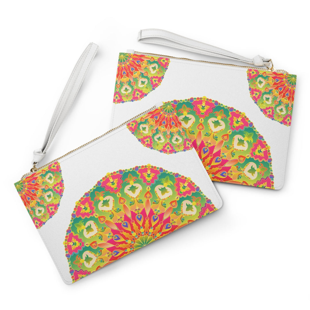 Bohemian Mandala Clutch Bag - Hot Pink Bags - Blululi