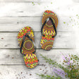 Bohemian Mandala Flip Flops - Colorful & Comfy Shoes - Blululi