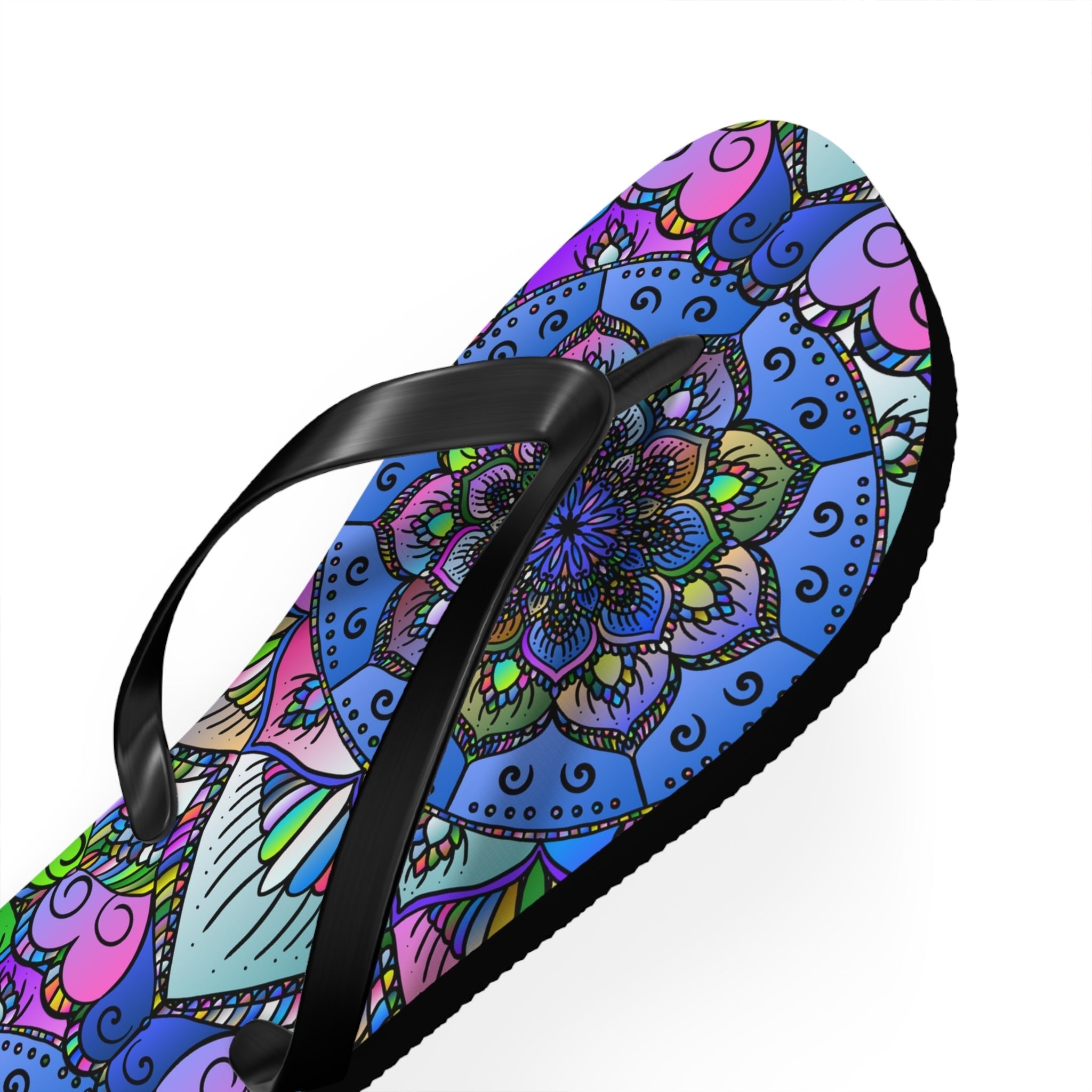 Bohemian Mandala Flip Flops - Colorful & Unique Shoes - Blululi